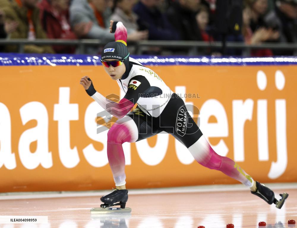 Speed skating: World Cup in Netherlands