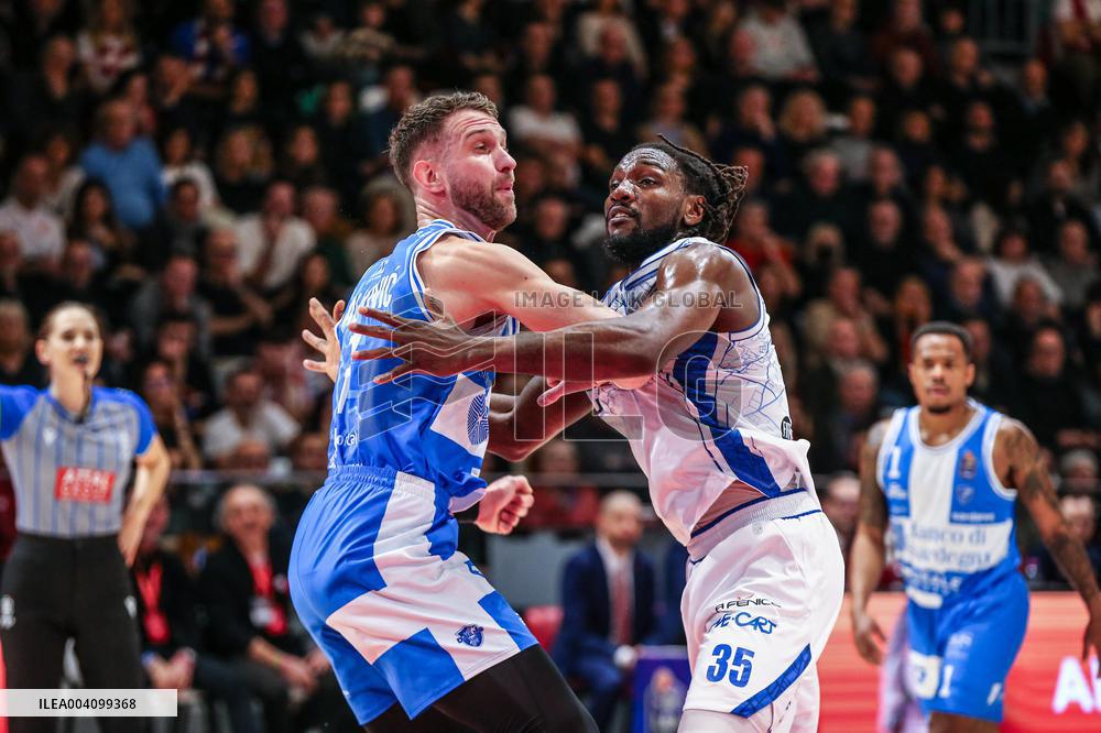 BASKET - Serie A - Unahotels Reggio Emilia vs Banco di Sardegna Sassari