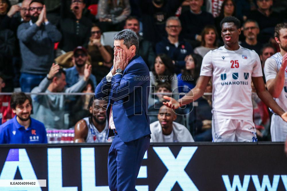 BASKET - Serie A - Unahotels Reggio Emilia vs Banco di Sardegna Sassari
