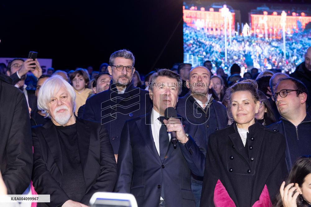 Paul Watson at The Closing of Nice Carnival 2025 - Nice