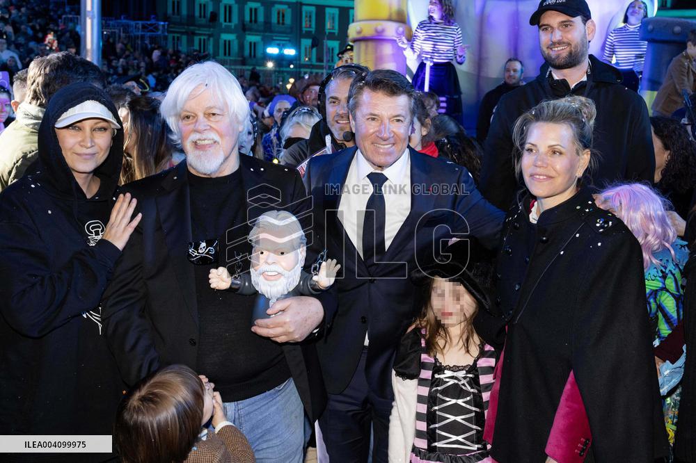 Paul Watson at The Closing of Nice Carnival 2025 - Nice