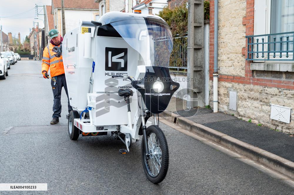 Carbon-Free Urban Mobility Solutions for Street Cleaning - Sainte-Savine