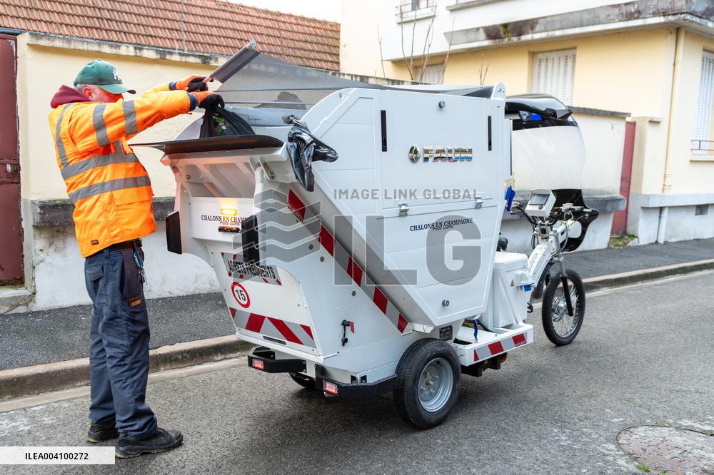 Carbon-Free Urban Mobility Solutions for Street Cleaning - Sainte-Savine