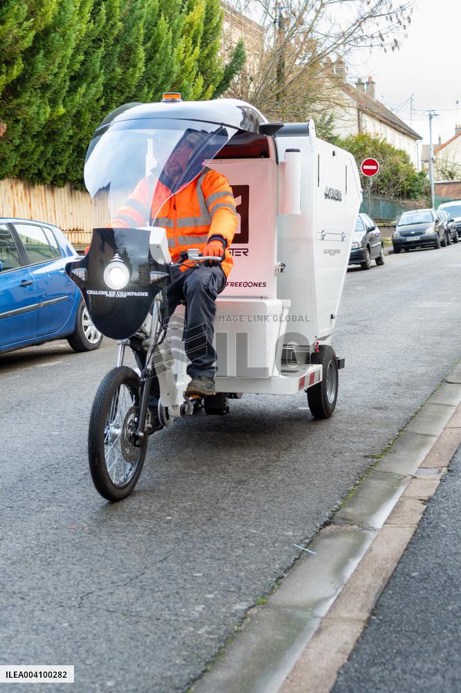 Carbon-Free Urban Mobility Solutions for Street Cleaning - Sainte-Savine