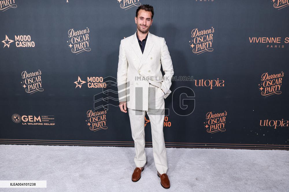 Darren Dzienciol Oscar Eve Party - LA