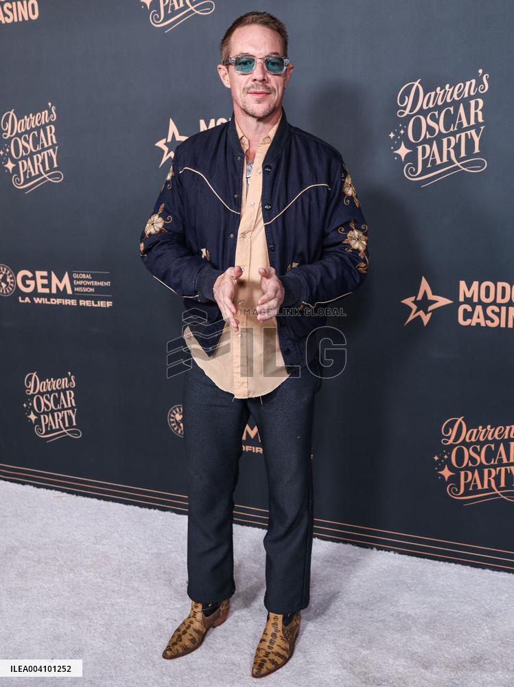 Darren Dzienciol Oscar Eve Party - LA