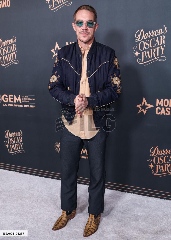 Darren Dzienciol Oscar Eve Party - LA