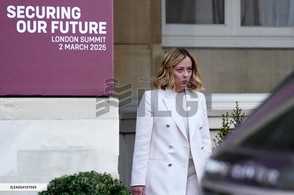 European Leaders Leave The Summit On Ukraine - London