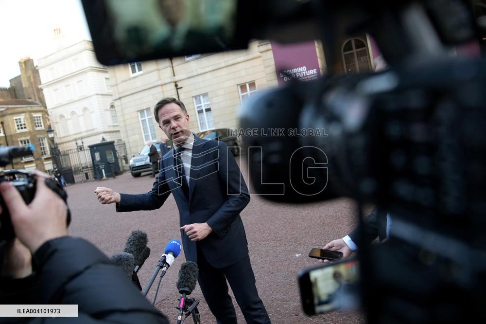 European Leaders Leave The Summit On Ukraine - London