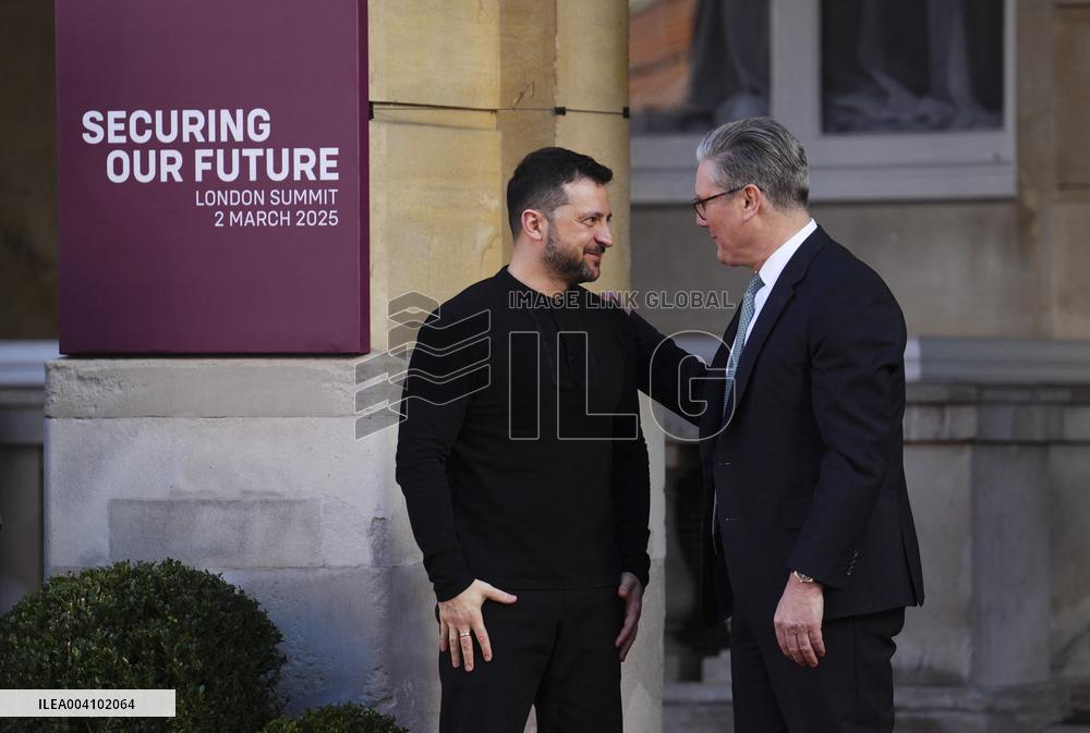 Arrivals at Summit on Ukraine - London