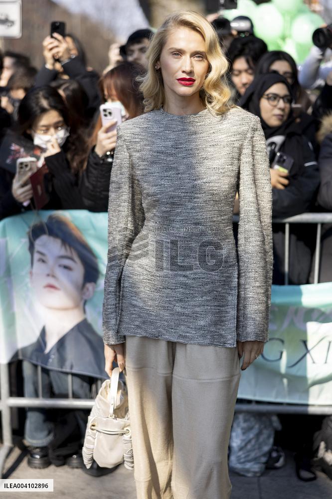 MFW - Giorgio Armani Arrivals