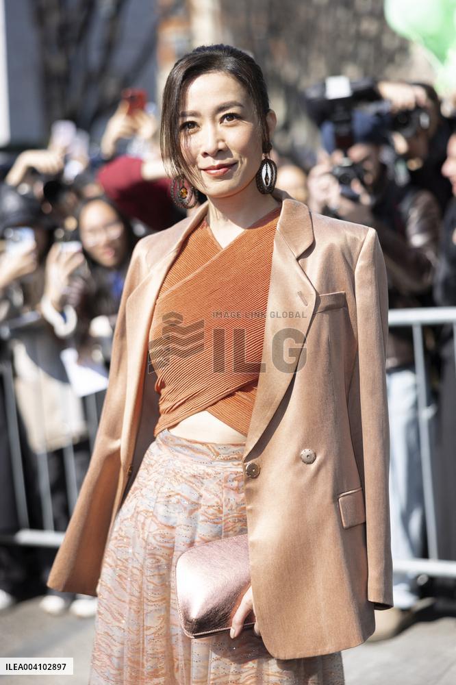 MFW - Giorgio Armani Arrivals