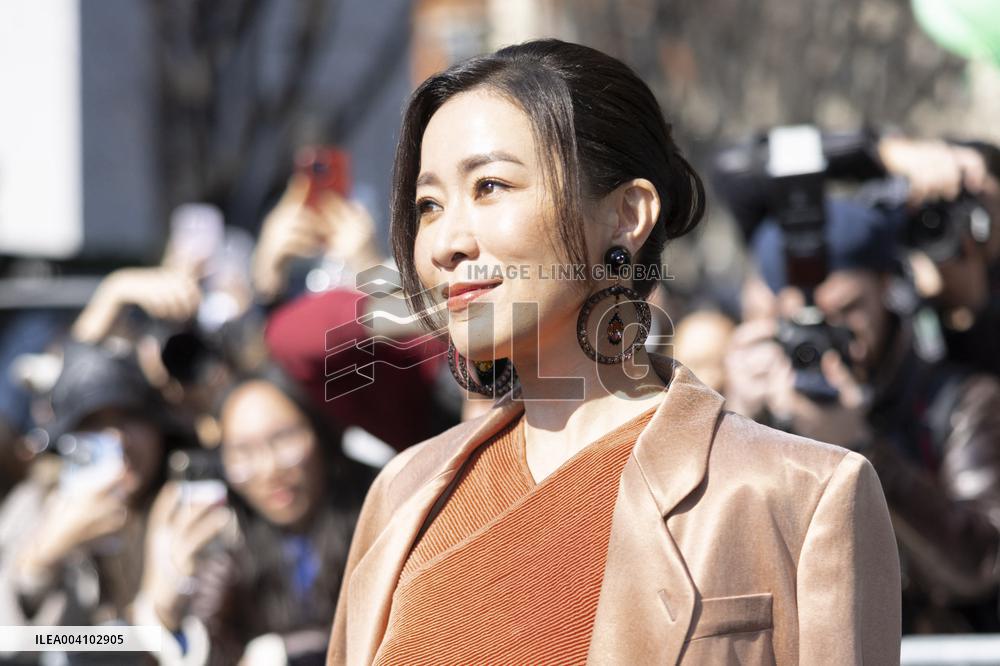 MFW - Giorgio Armani Arrivals