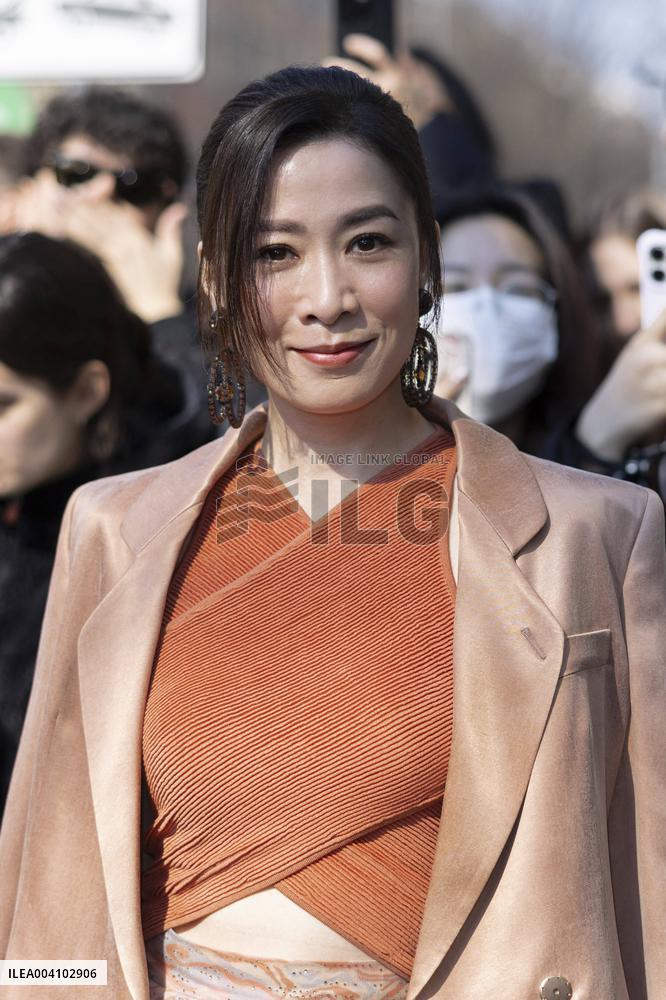 MFW - Giorgio Armani Arrivals