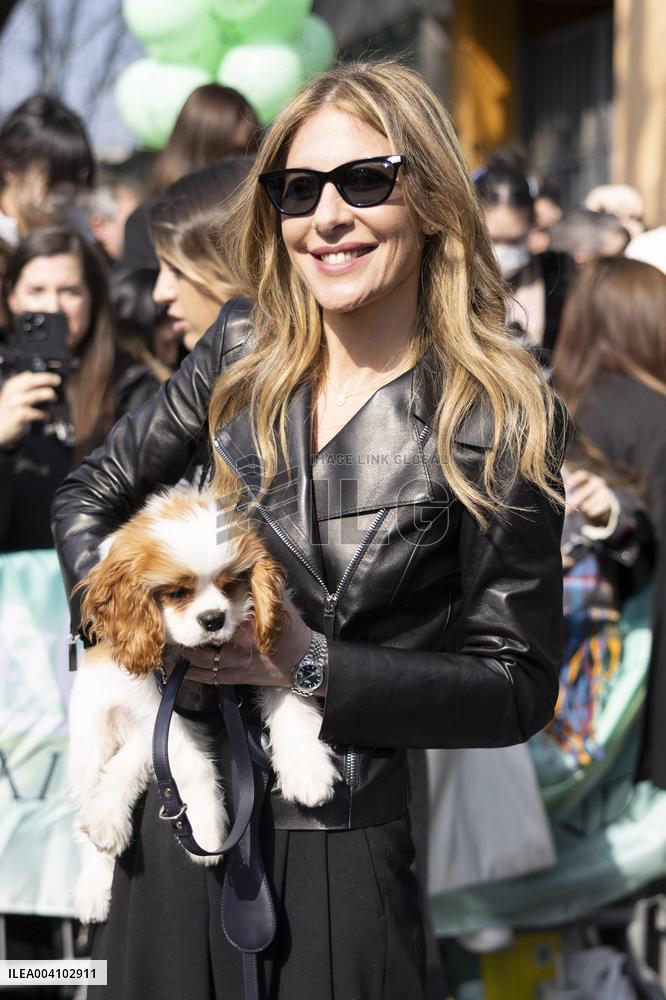 MFW - Giorgio Armani Arrivals