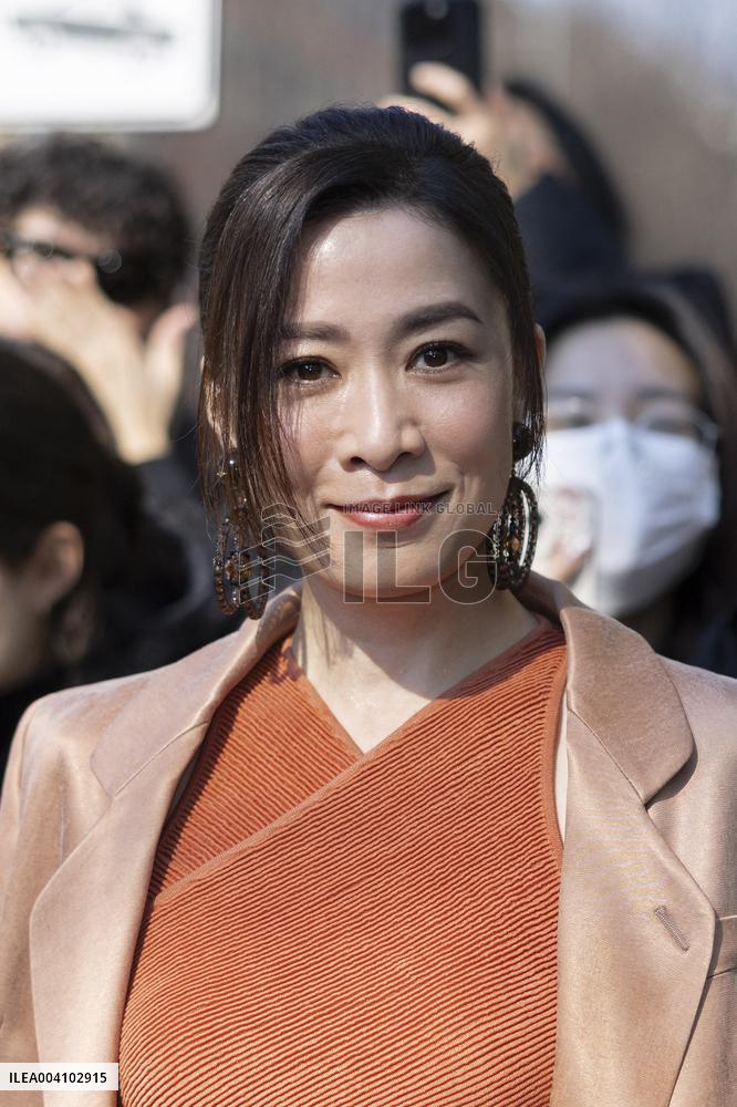 MFW - Giorgio Armani Arrivals