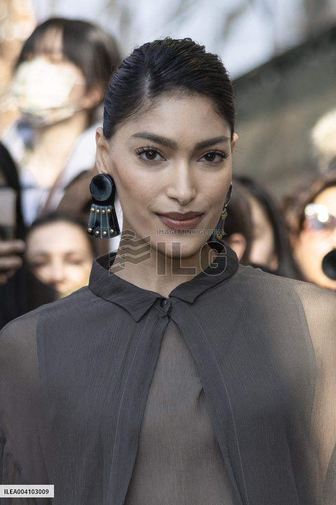 MFW - Giorgio Armani Arrivals