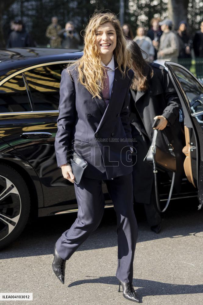 MFW - Giorgio Armani Arrivals