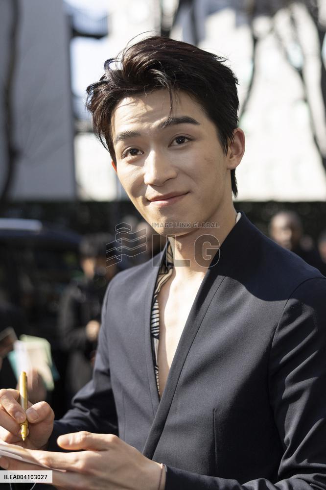MFW - Giorgio Armani Arrivals