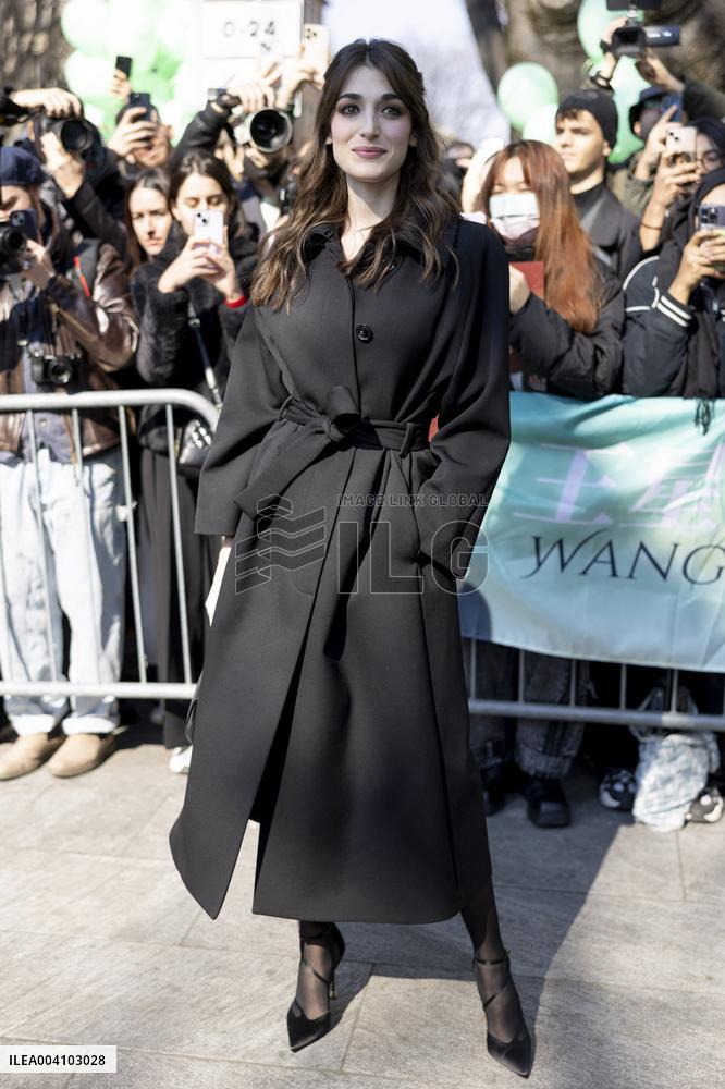 MFW - Giorgio Armani Arrivals