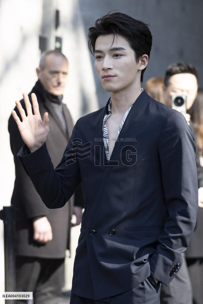 MFW - Giorgio Armani Arrivals