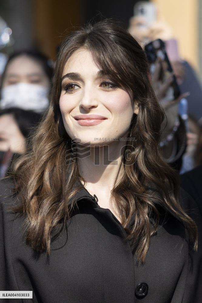 MFW - Giorgio Armani Arrivals