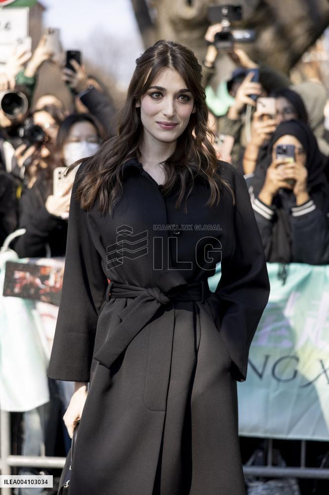 MFW - Giorgio Armani Arrivals