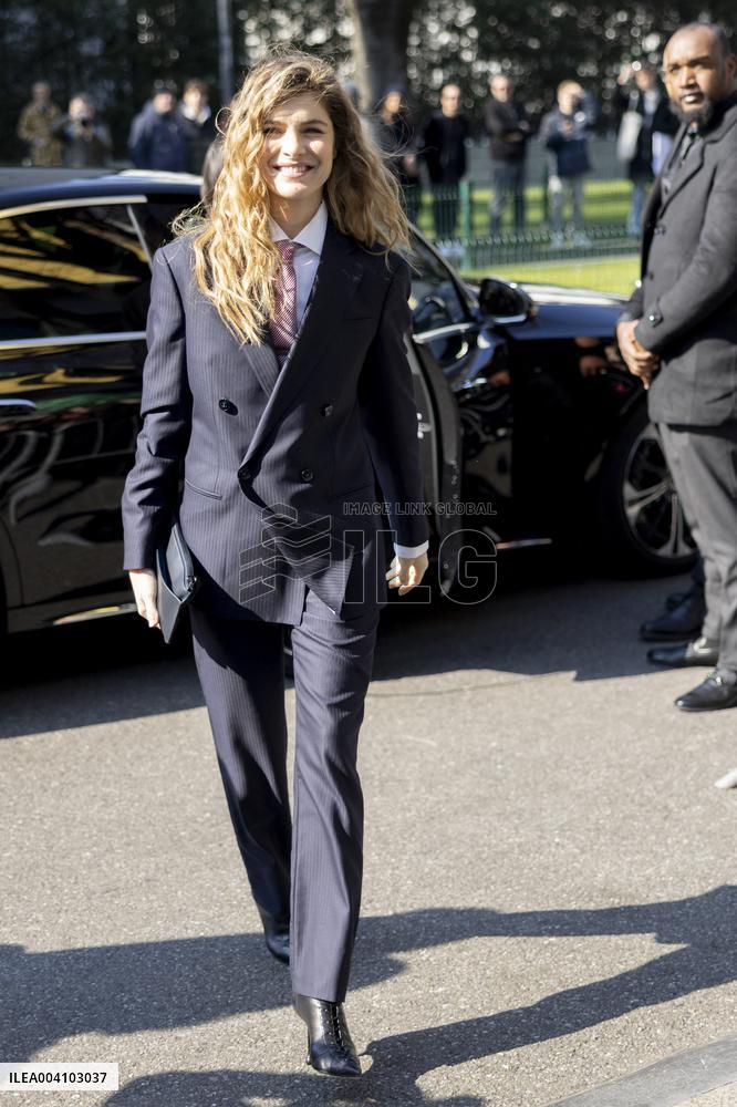 MFW - Giorgio Armani Arrivals
