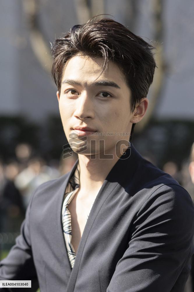 MFW - Giorgio Armani Arrivals
