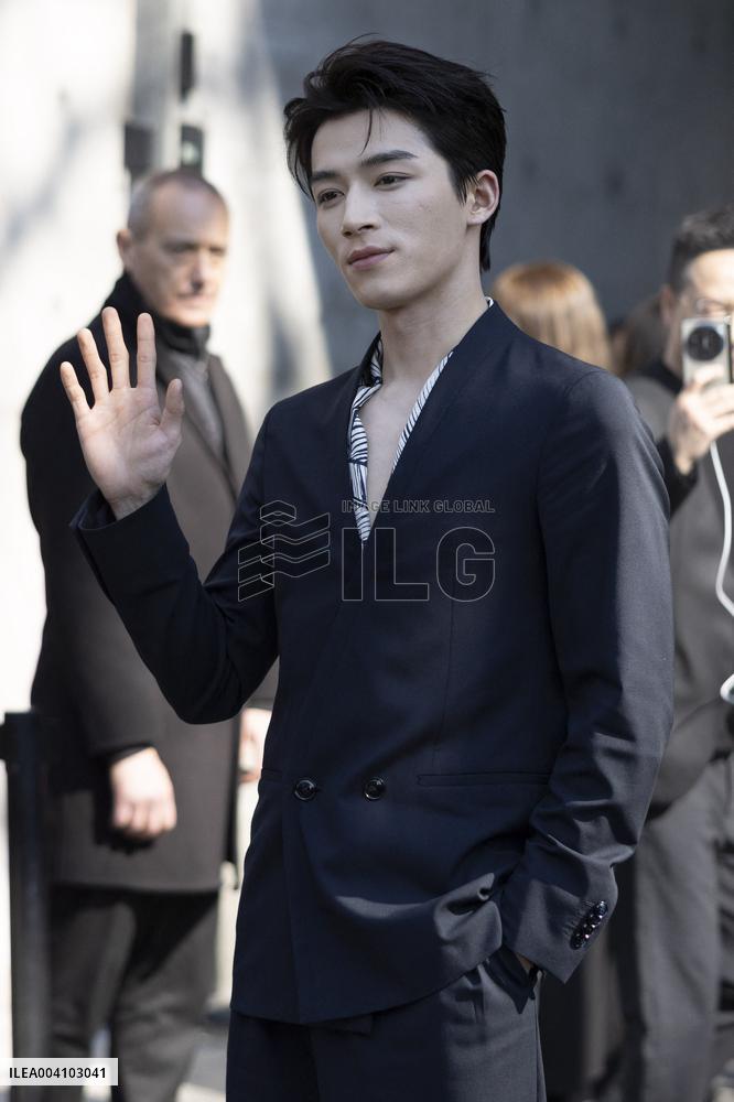 MFW - Giorgio Armani Arrivals