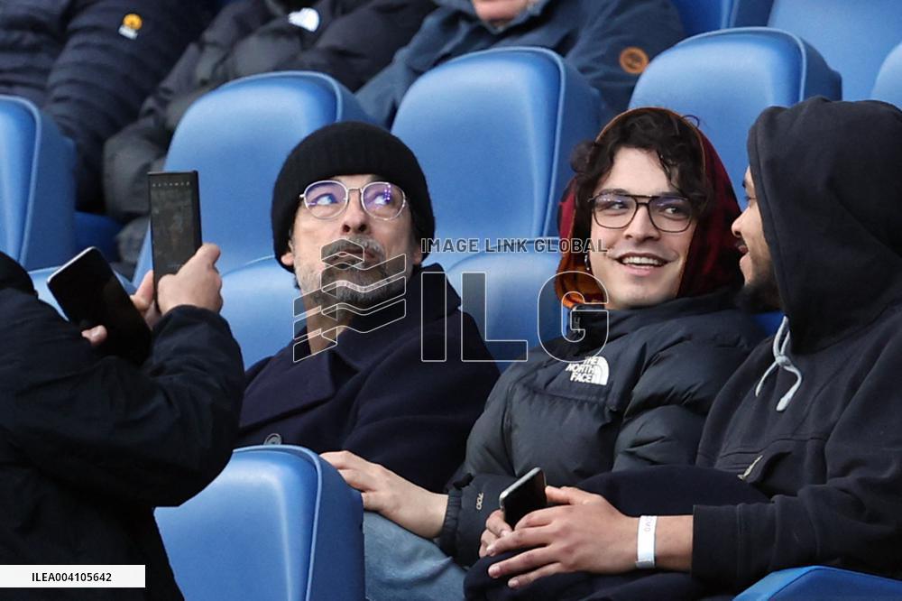 Vip in the stand, Alessandro and Leonardo Gassman in AS Roma vs Como 1907, at Olympic Stadium in Rome on march 02, 2025