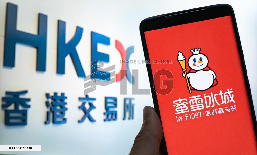 Illustration MIXUE Ice Cream & Tea