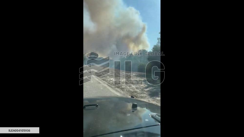 US: Carolina Forest Fire Grows As South Carolina Battles Wildfires