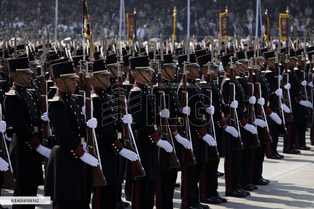Funeral Ceremony of the 500th Anniversary Of The Execution of Emperor Cuauhtemoc
