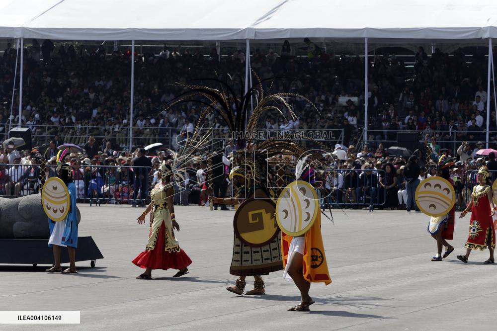 Funeral Ceremony of the 500th Anniversary Of The Execution of Emperor Cuauhtemoc