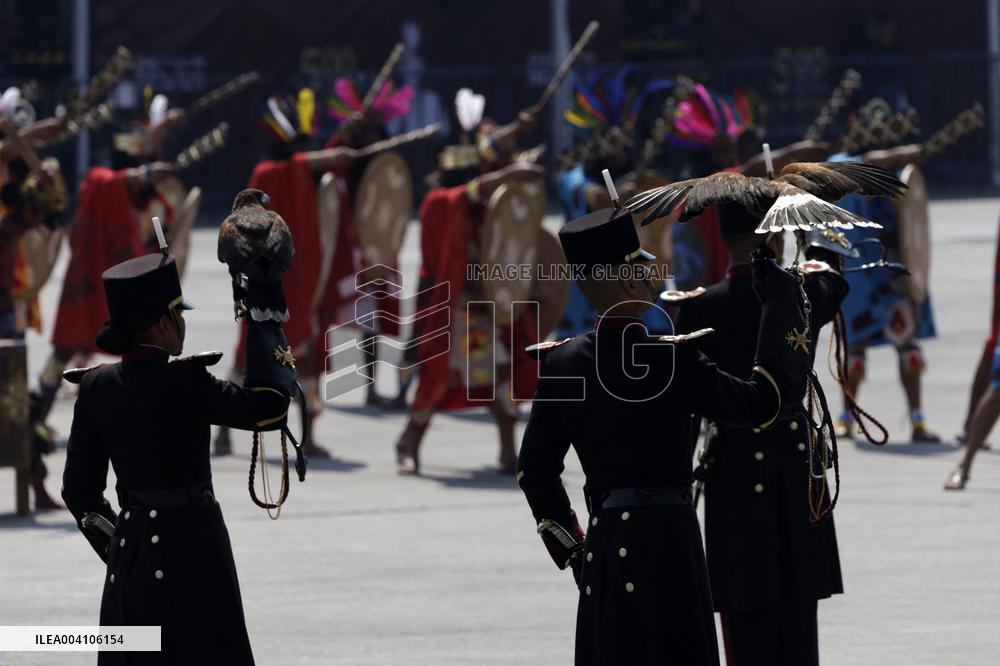 Funeral Ceremony of the 500th Anniversary Of The Execution of Emperor Cuauhtemoc