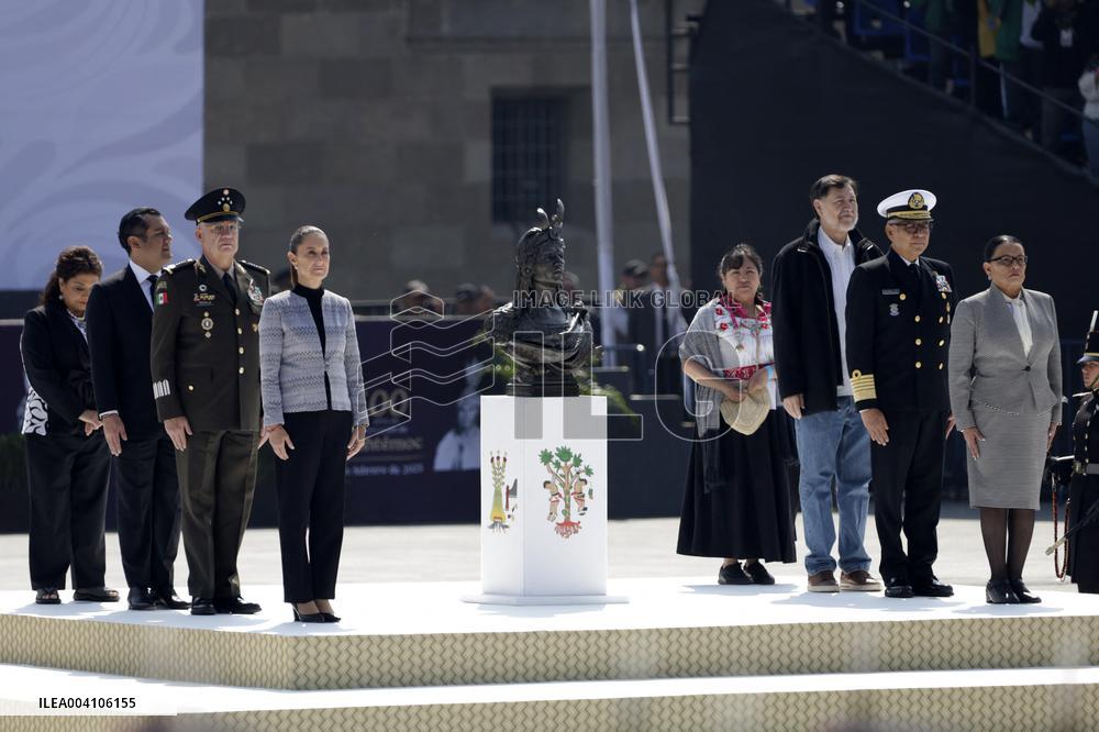 Funeral Ceremony of the 500th Anniversary Of The Execution of Emperor Cuauhtemoc