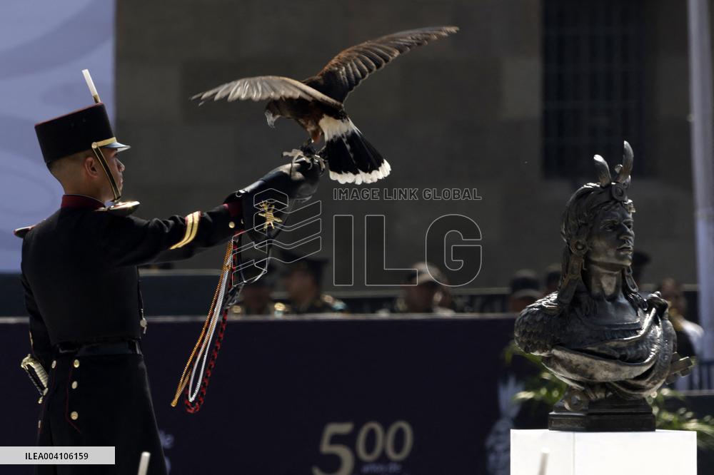 Funeral Ceremony of the 500th Anniversary Of The Execution of Emperor Cuauhtemoc