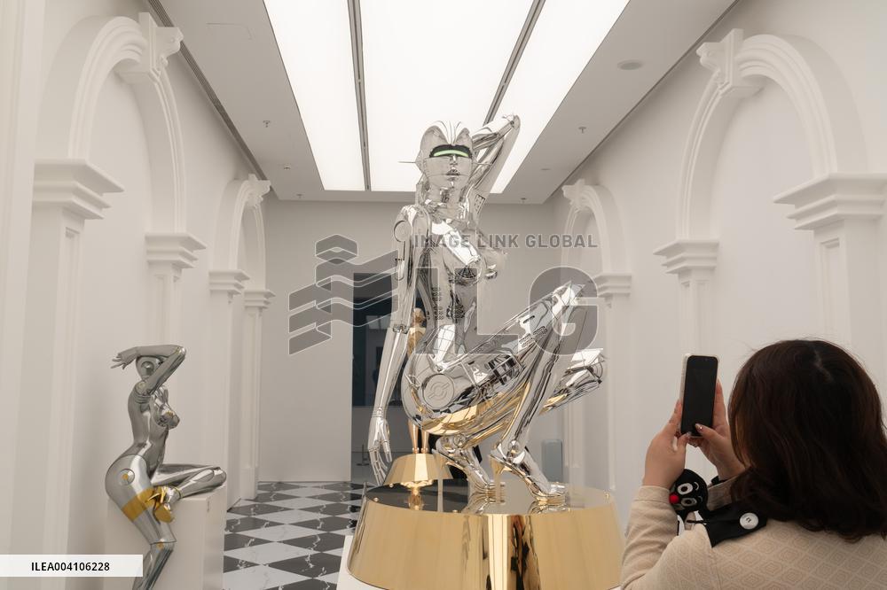 Japanese artist Hajime Sorayama's Solo Art Exhibition in Shangha