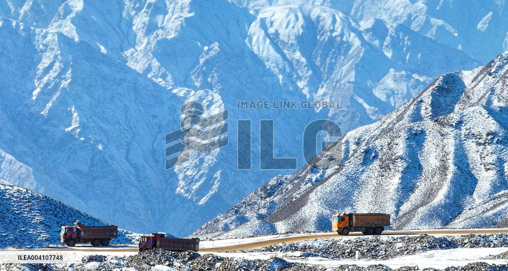Wubian Xiangshang Reservoir Construction in Zhangye