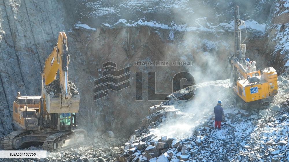 Wubian Xiangshang Reservoir Construction in Zhangye