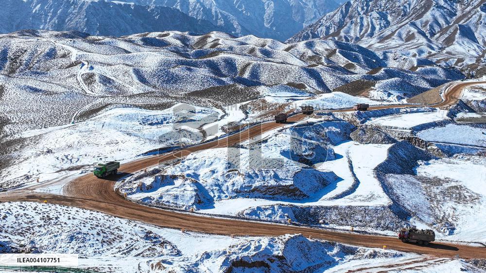 Wubian Xiangshang Reservoir Construction in Zhangye