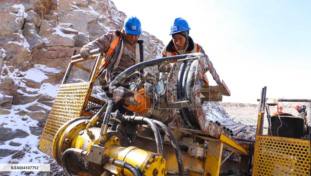 Wubian Xiangshang Reservoir Construction in Zhangye