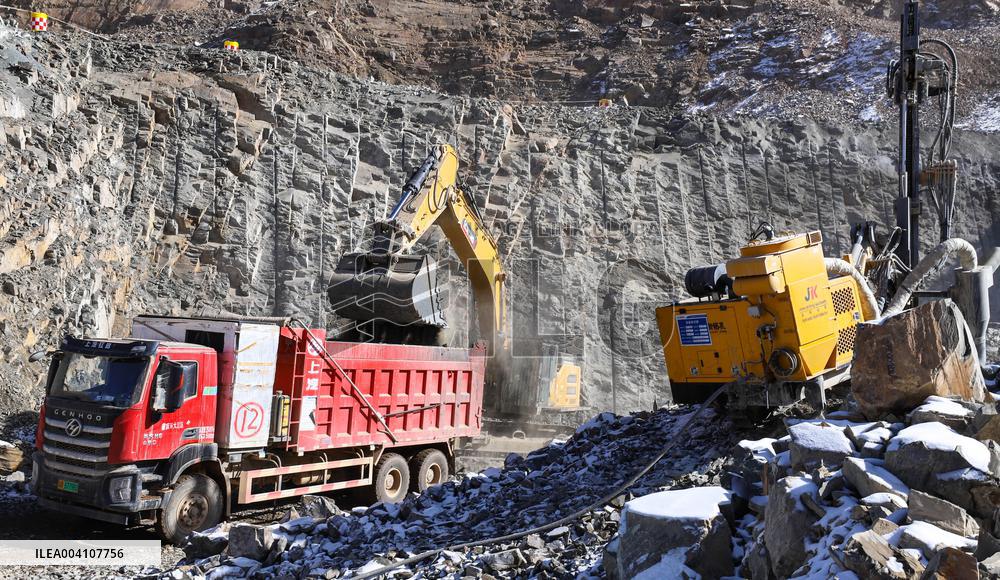 Wubian Xiangshang Reservoir Construction in Zhangye