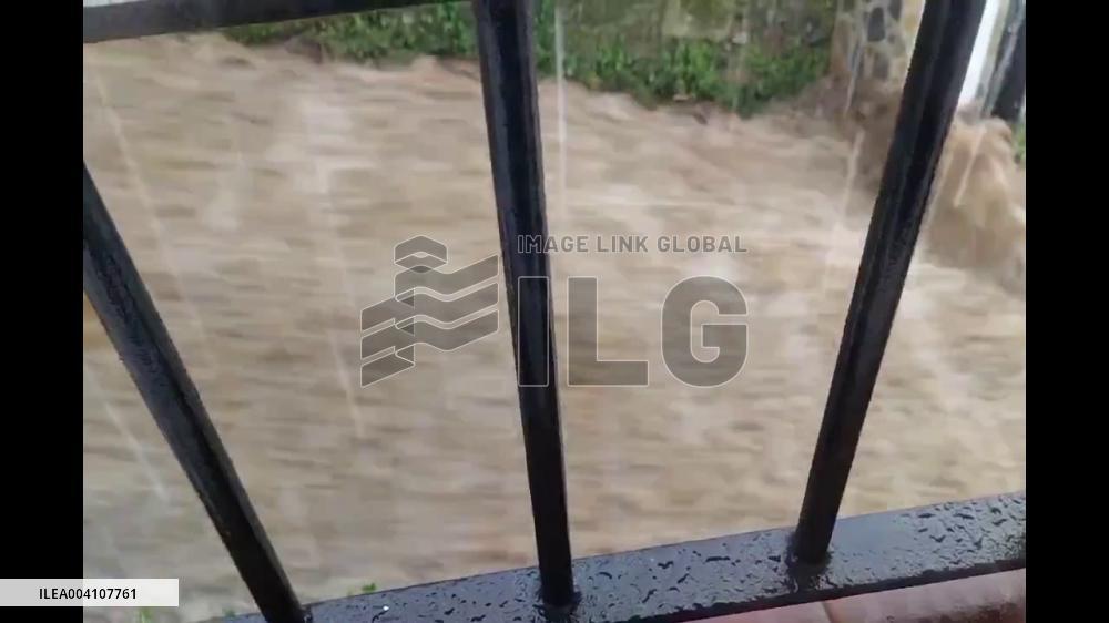 Spain: Heavy Rain Causes Flash Flood In Malaga, Prompting Orange Alert
