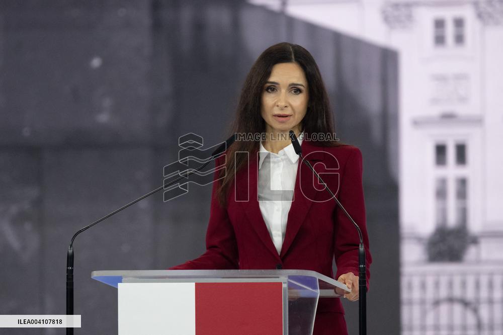 Karol Nawrocki's Program Convention in Warsaw