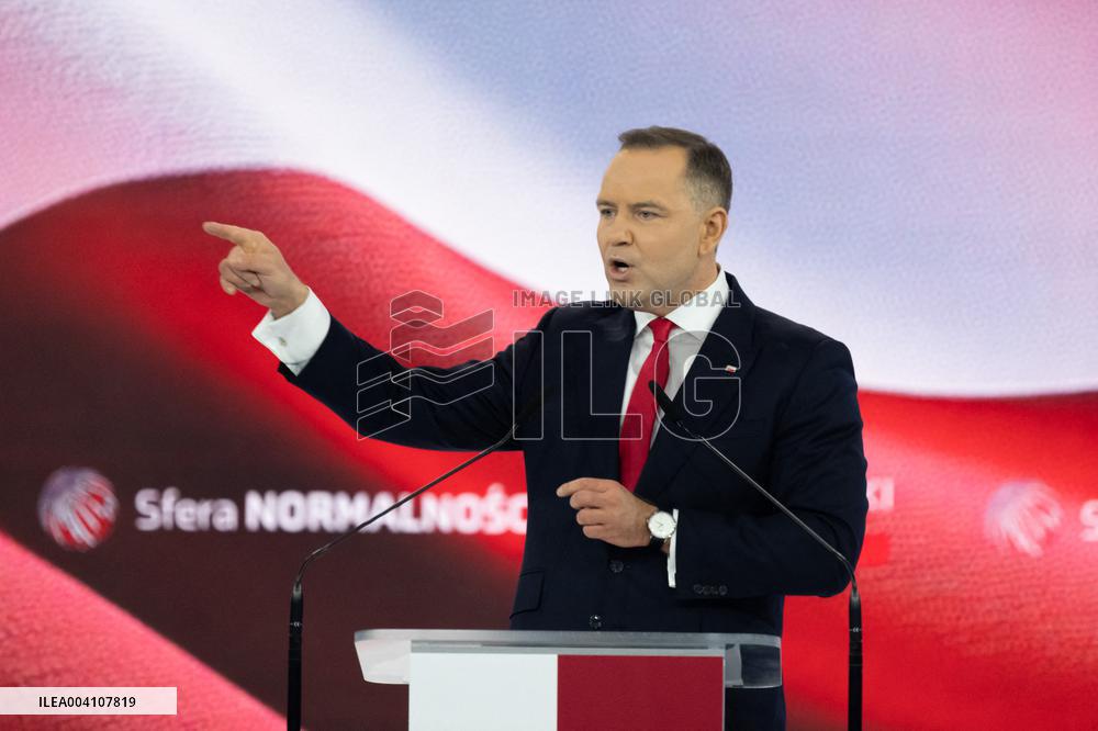 Karol Nawrocki's Program Convention in Warsaw