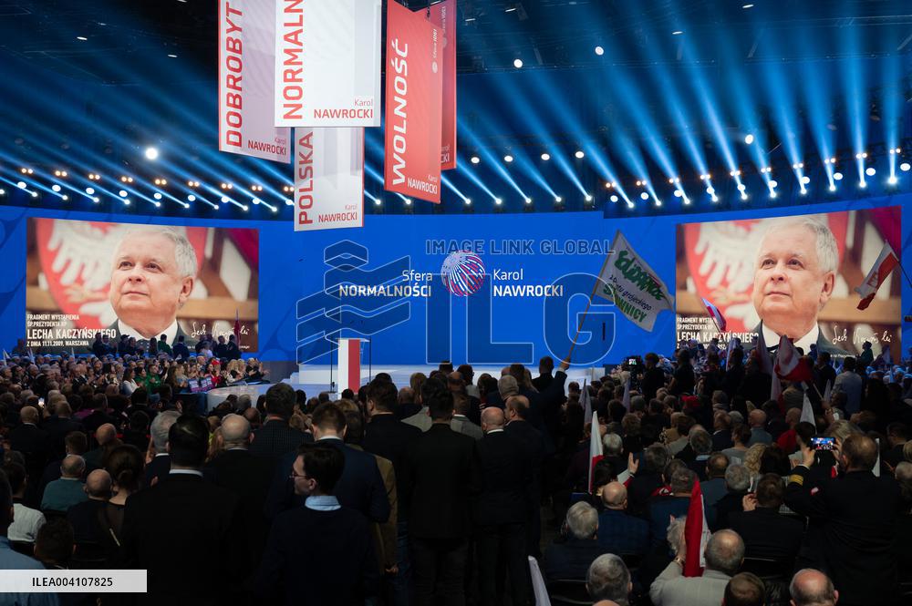 Karol Nawrocki's Program Convention in Warsaw