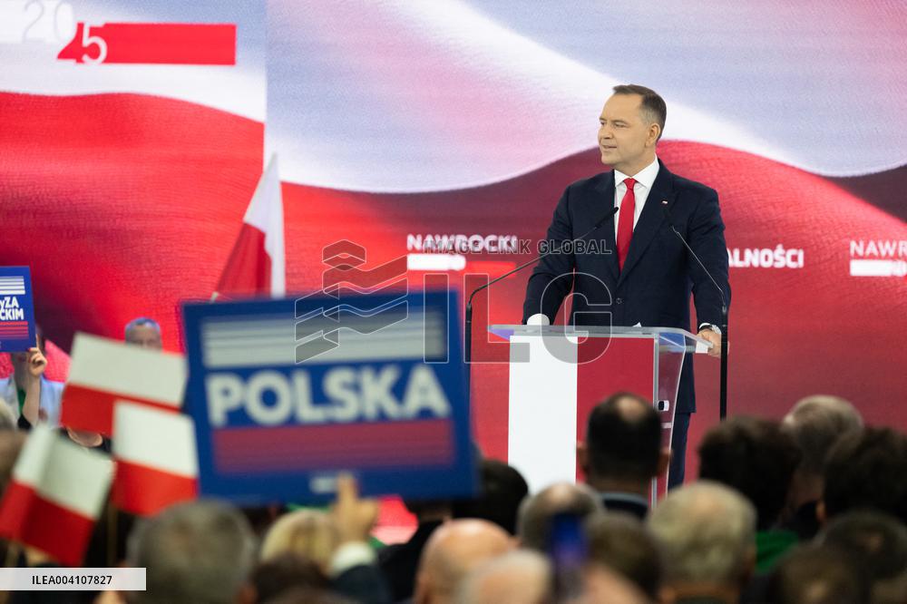 Karol Nawrocki's Program Convention in Warsaw