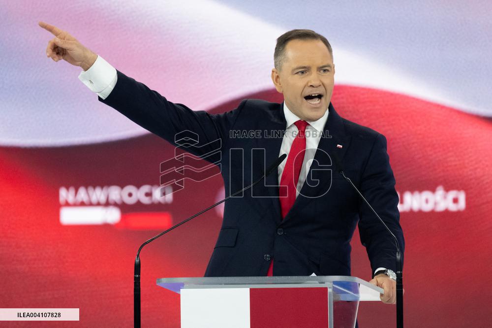 Karol Nawrocki's Program Convention in Warsaw